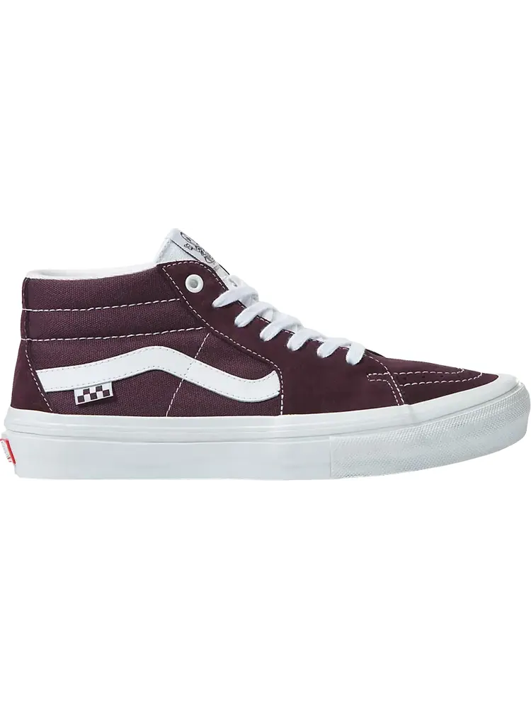 Кеды Vans Skate Grosso Mid Wrapped - Wine — изображение 1 из 1, фиолетовый