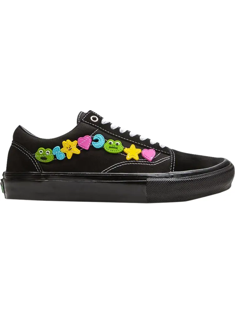 Кеды Vans Frog Skateboards x Skate Old Skool Black — изображение 1 из 1, черный