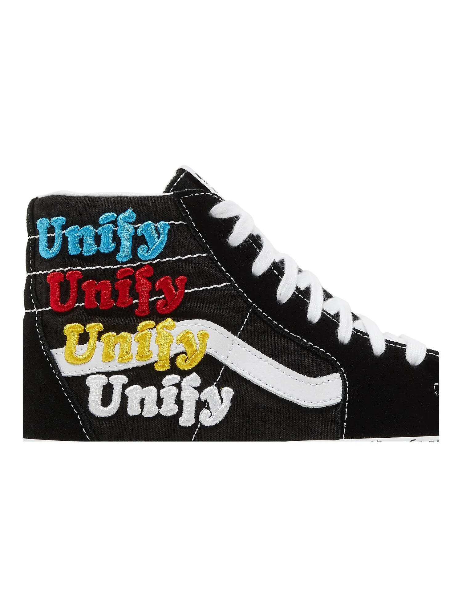 Кроссовки Sk8-Hi Vans — изображение 2 из 8, черный/мульти