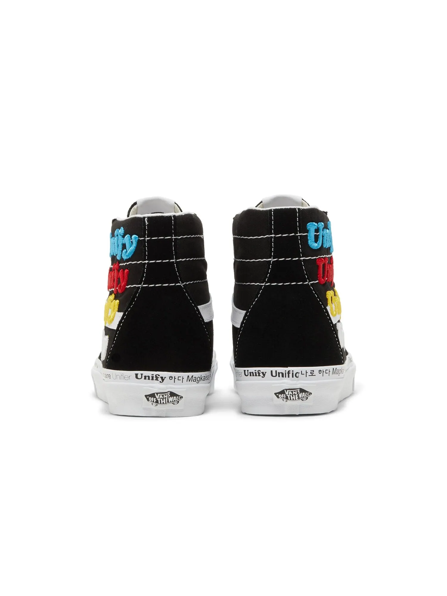 Кроссовки Sk8-Hi Vans — изображение 6 из 8, черный/мульти