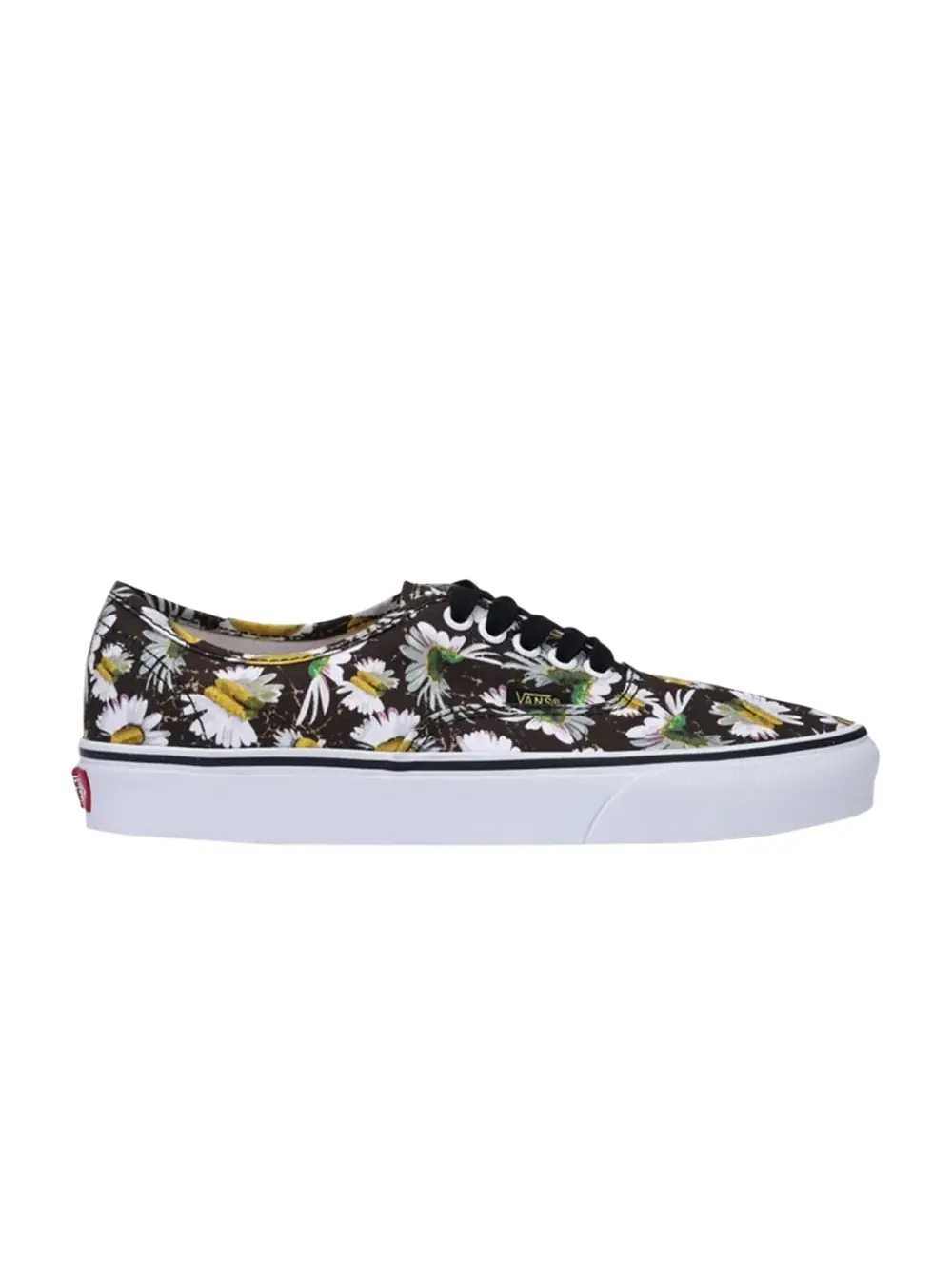 Кроссовки Authentic Vans — изображение 1 из 1, черный/желтый