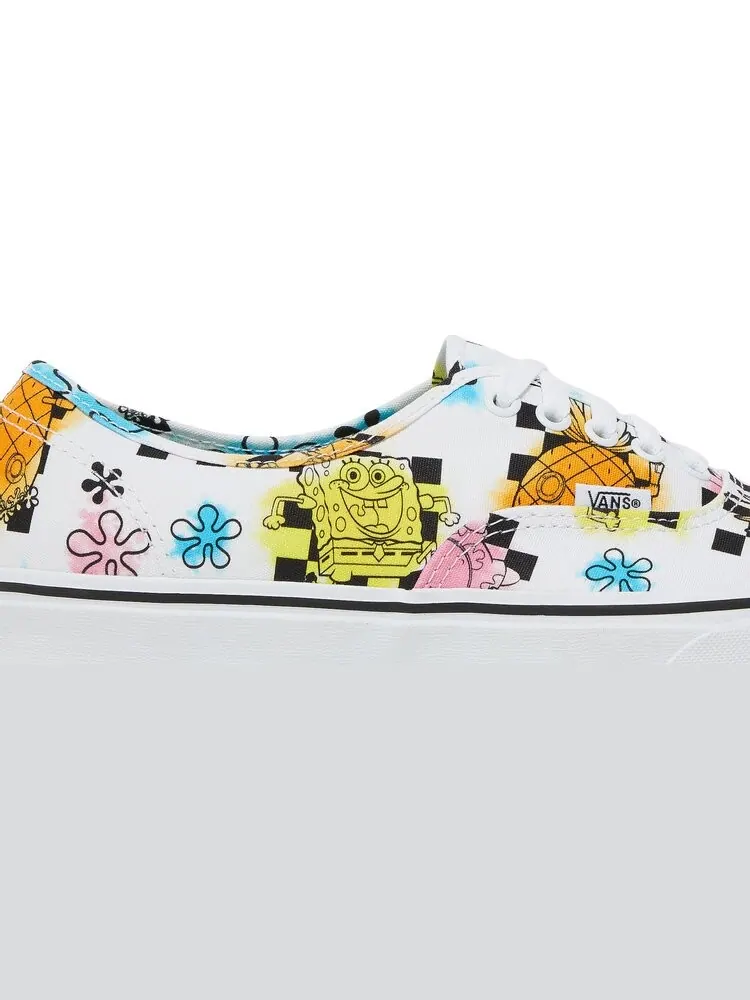 Кеды Vans SpongeBob SquarePants x Authentic Aye Aye Captain! — изображение 2 из 8, белый