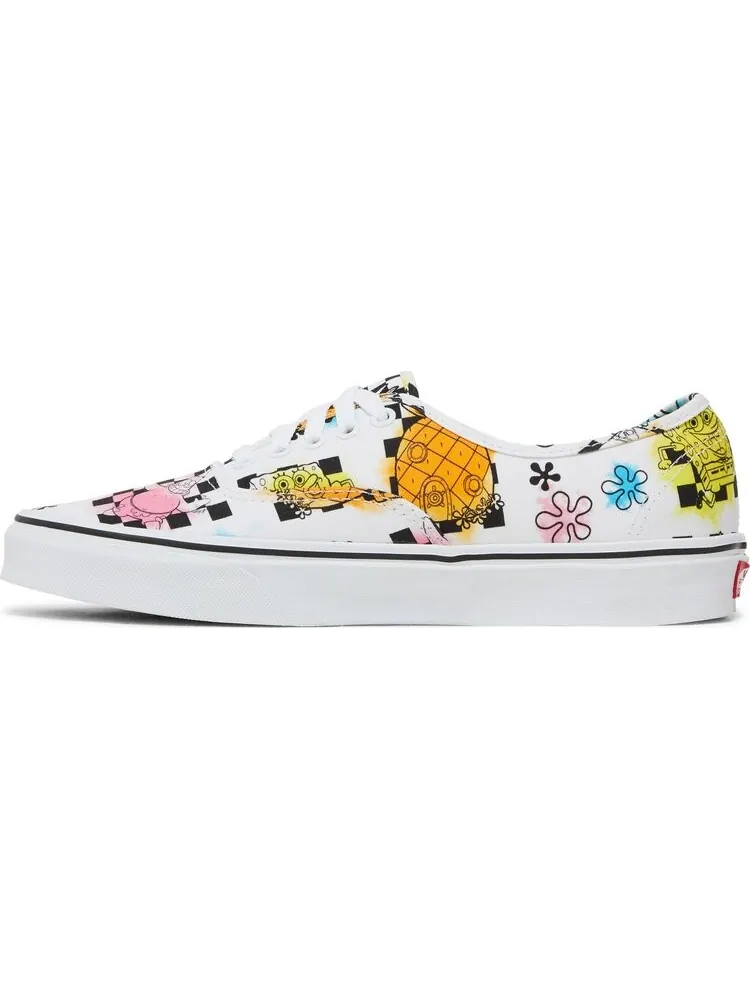 Кеды Vans SpongeBob SquarePants x Authentic Aye Aye Captain! — изображение 3 из 8, белый