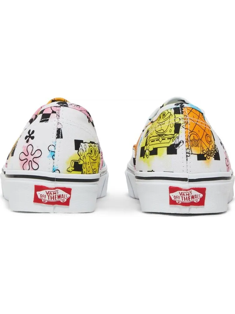 Кеды Vans SpongeBob SquarePants x Authentic Aye Aye Captain! — изображение 6 из 8, белый
