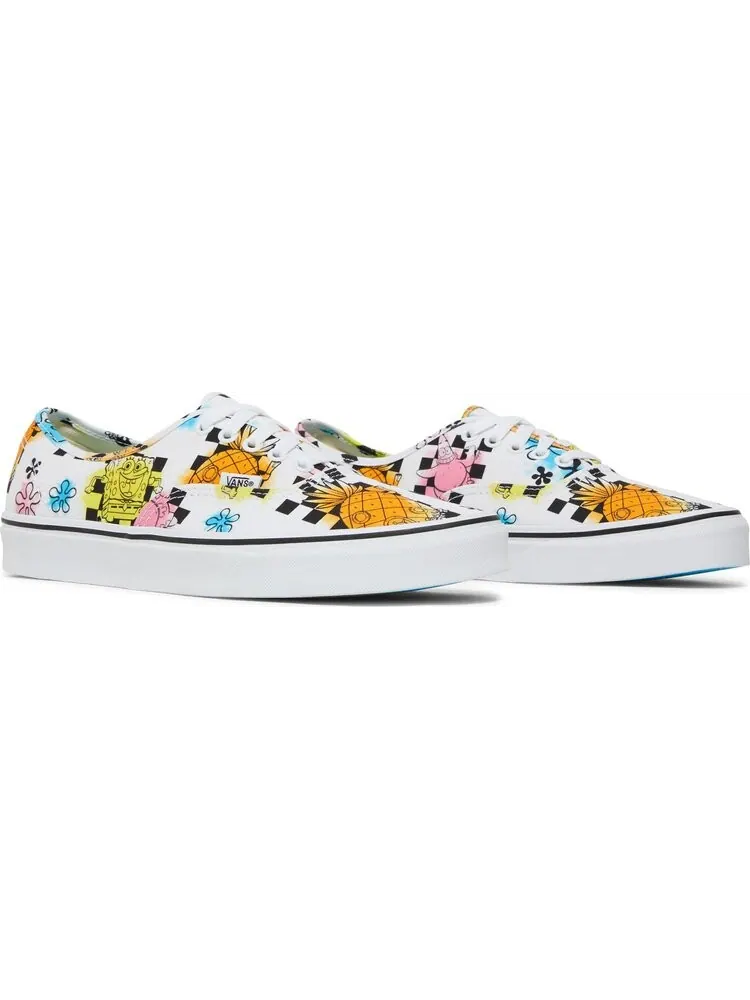 Кеды Vans SpongeBob SquarePants x Authentic Aye Aye Captain! — изображение 8 из 8, белый