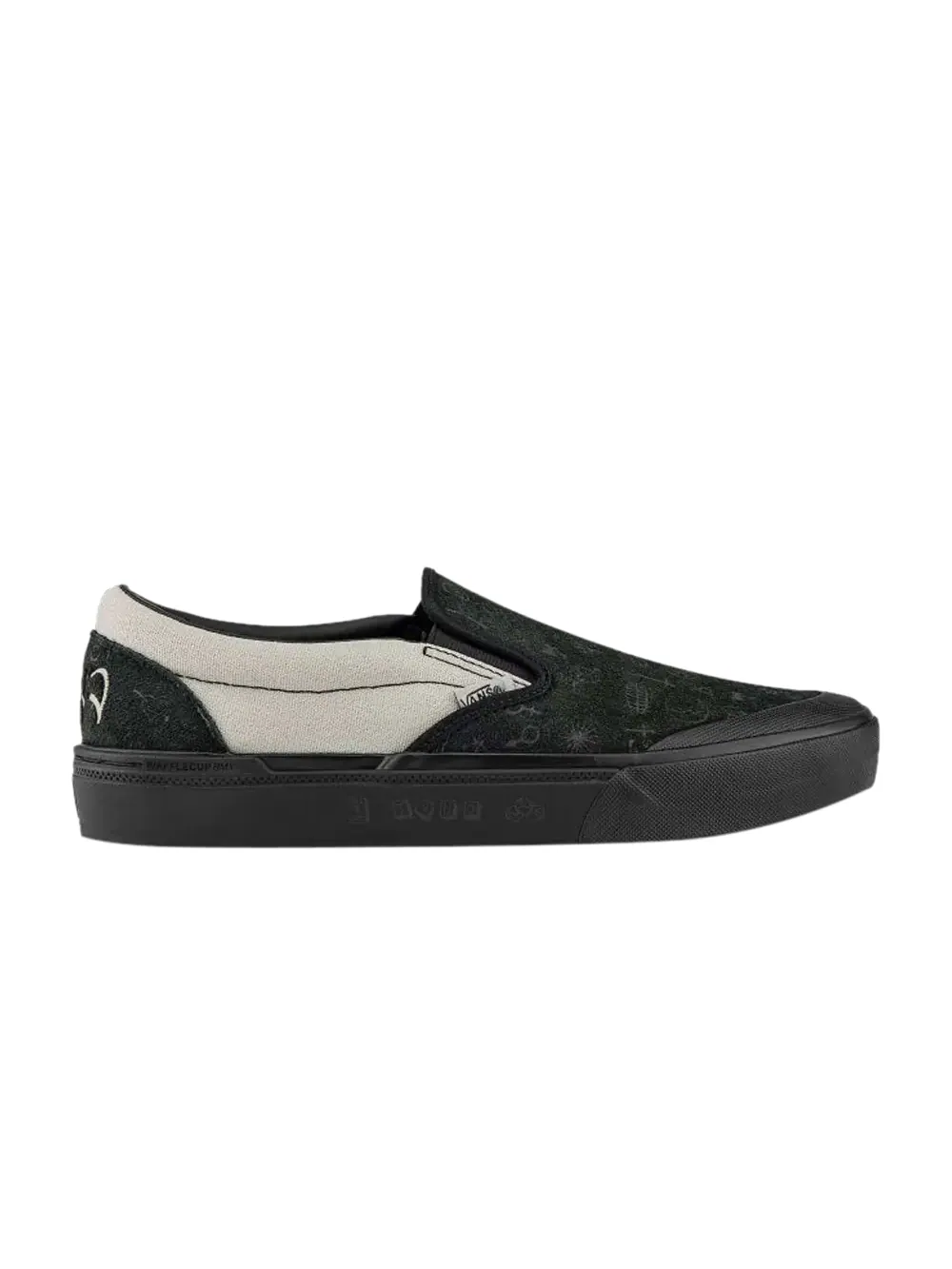 Слипоны Cult x BMX Vans — изображение 1 из 1, черный/серый
