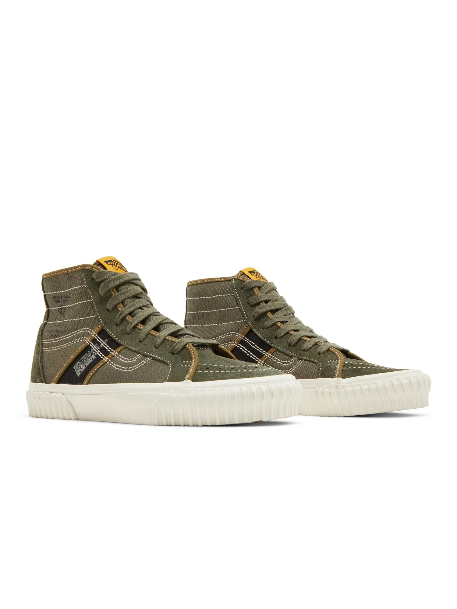 Кроссовки Sk8-Hi Gym Issue Vans — изображение 8 из 8, черный