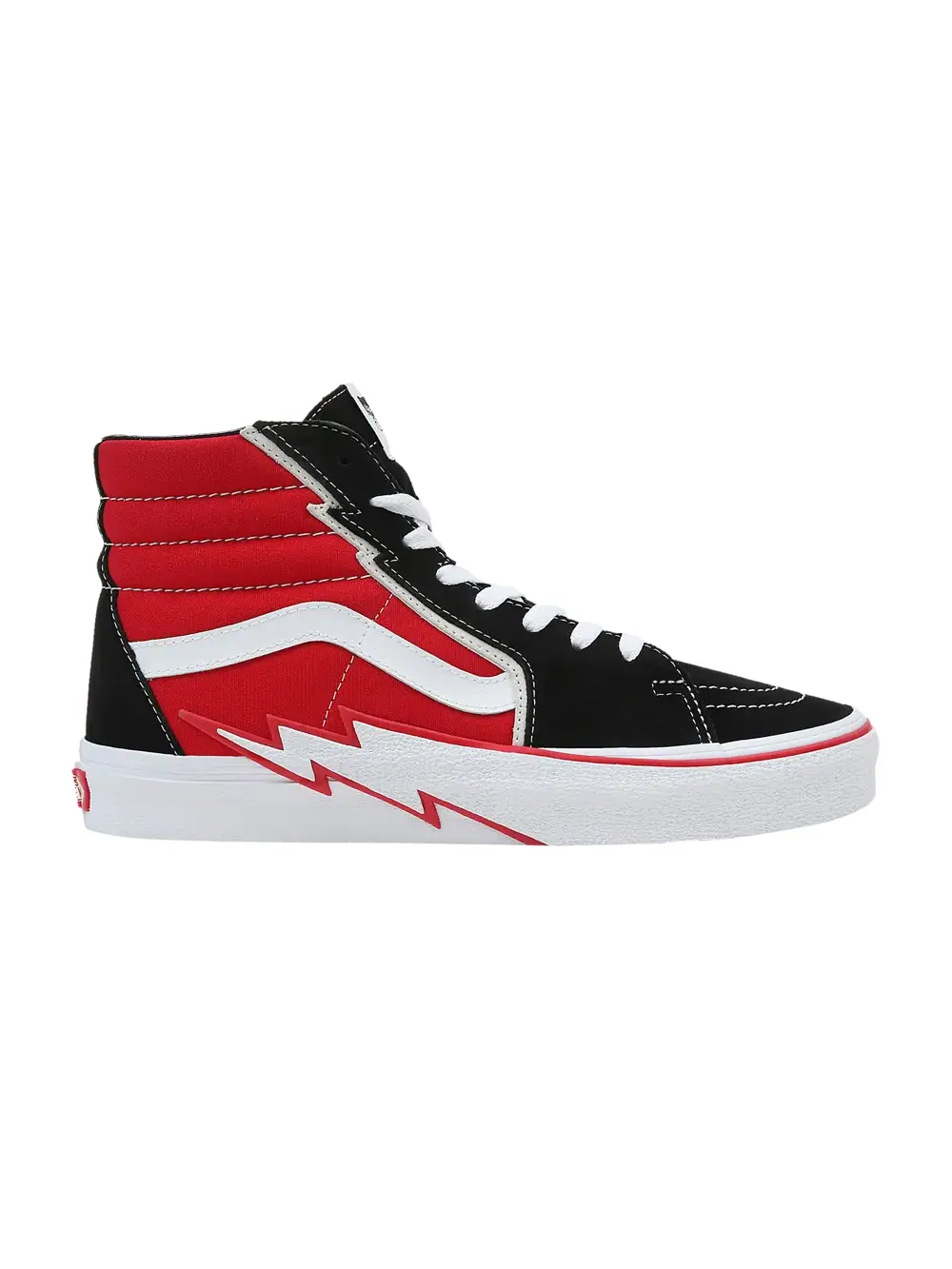 Кроссовки Sk8-Hi Vans — изображение 1 из 1, черный/красный
