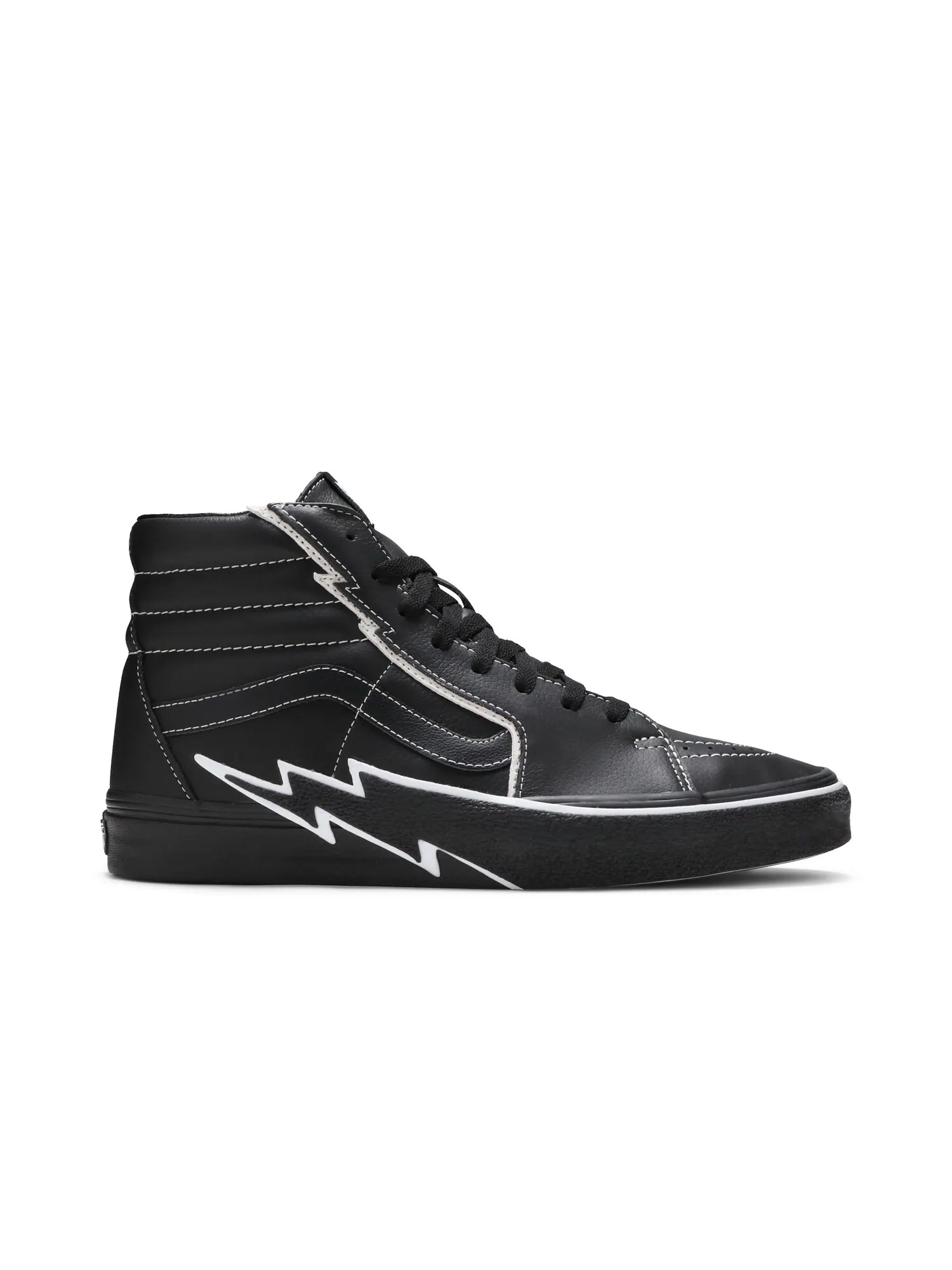 Кроссовки Sk8-Hi Vans — изображение 1 из 8, черный/черный/белый