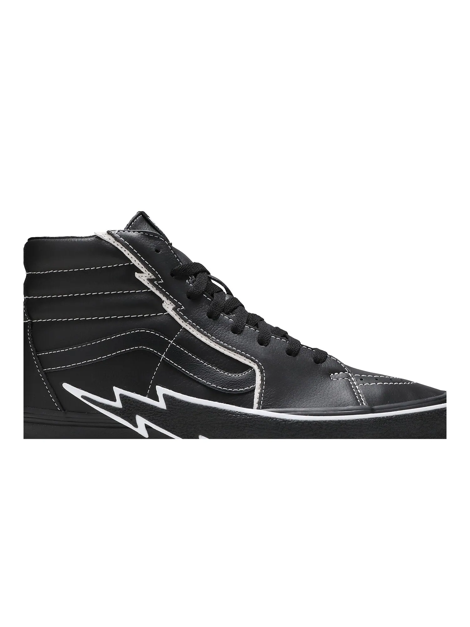 Кроссовки Sk8-Hi Vans — изображение 2 из 8, черный/черный/белый