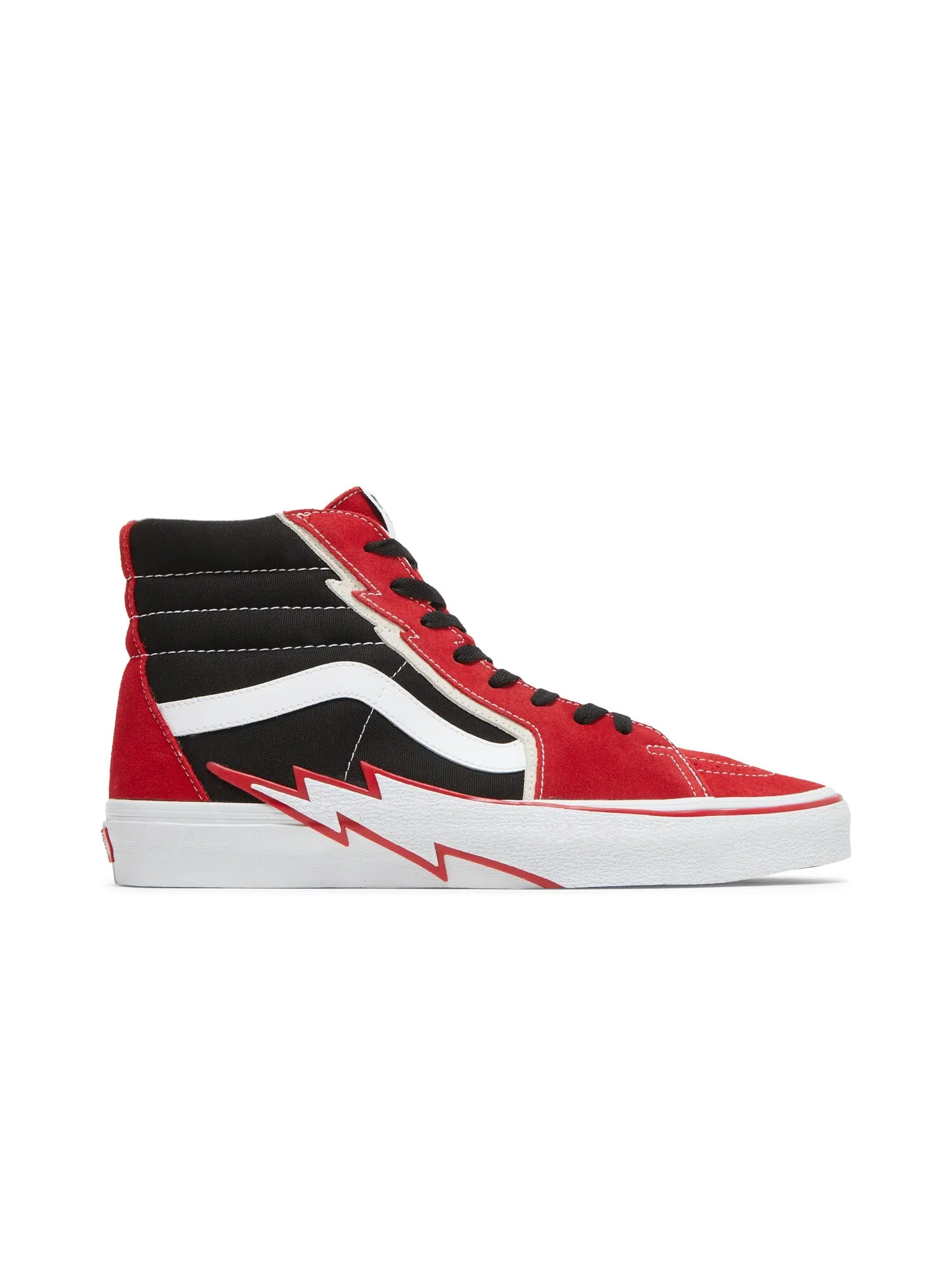 Кроссовки Sk8-Hi Vans — изображение 1 из 8, красный/черный