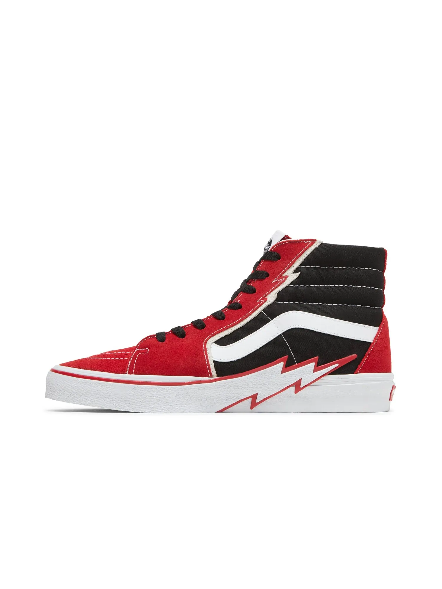 Кроссовки Sk8-Hi Vans — изображение 3 из 8, красный/черный