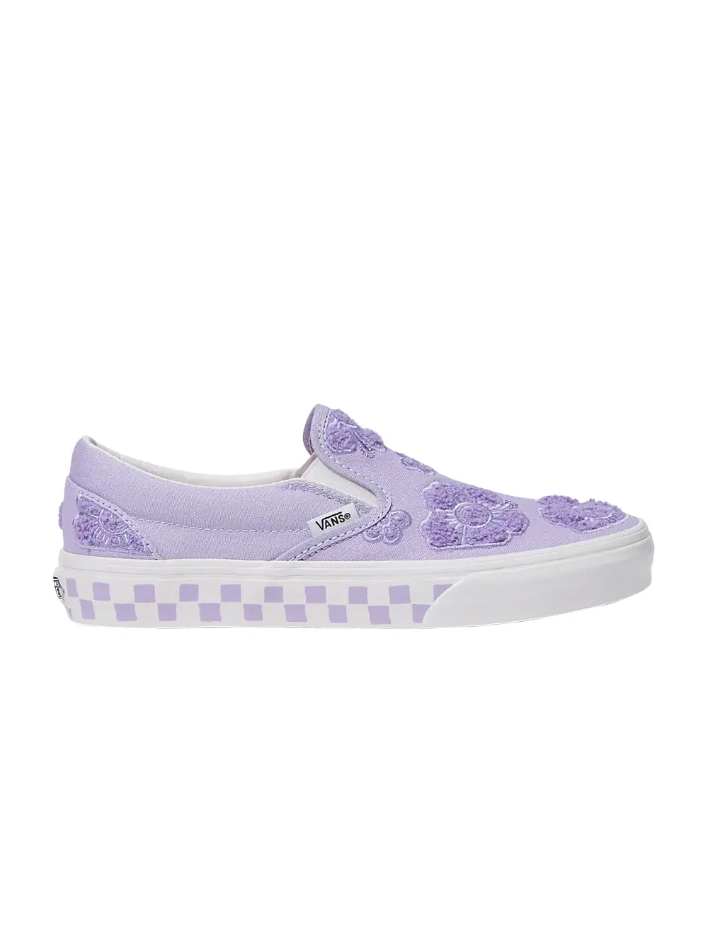 Эмма Малхолланд в слипоне Holiday x Classic Vans — изображение 1 из 1, мульти-/белый