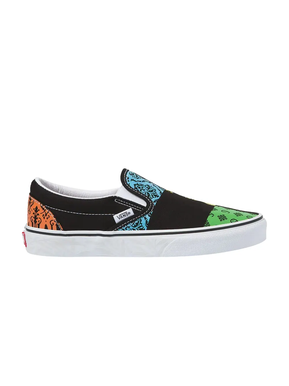 Слипоны Crayola x Classic Vans — изображение 1 из 1, черный/мульти