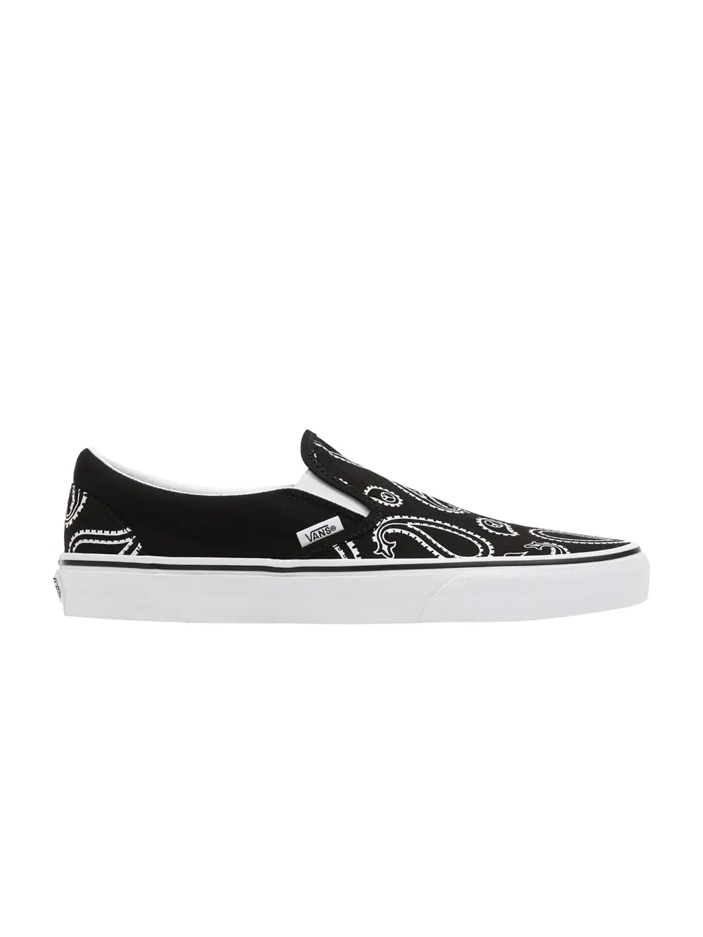 Классические слипоны Vans — изображение 1 из 1, черный/белый