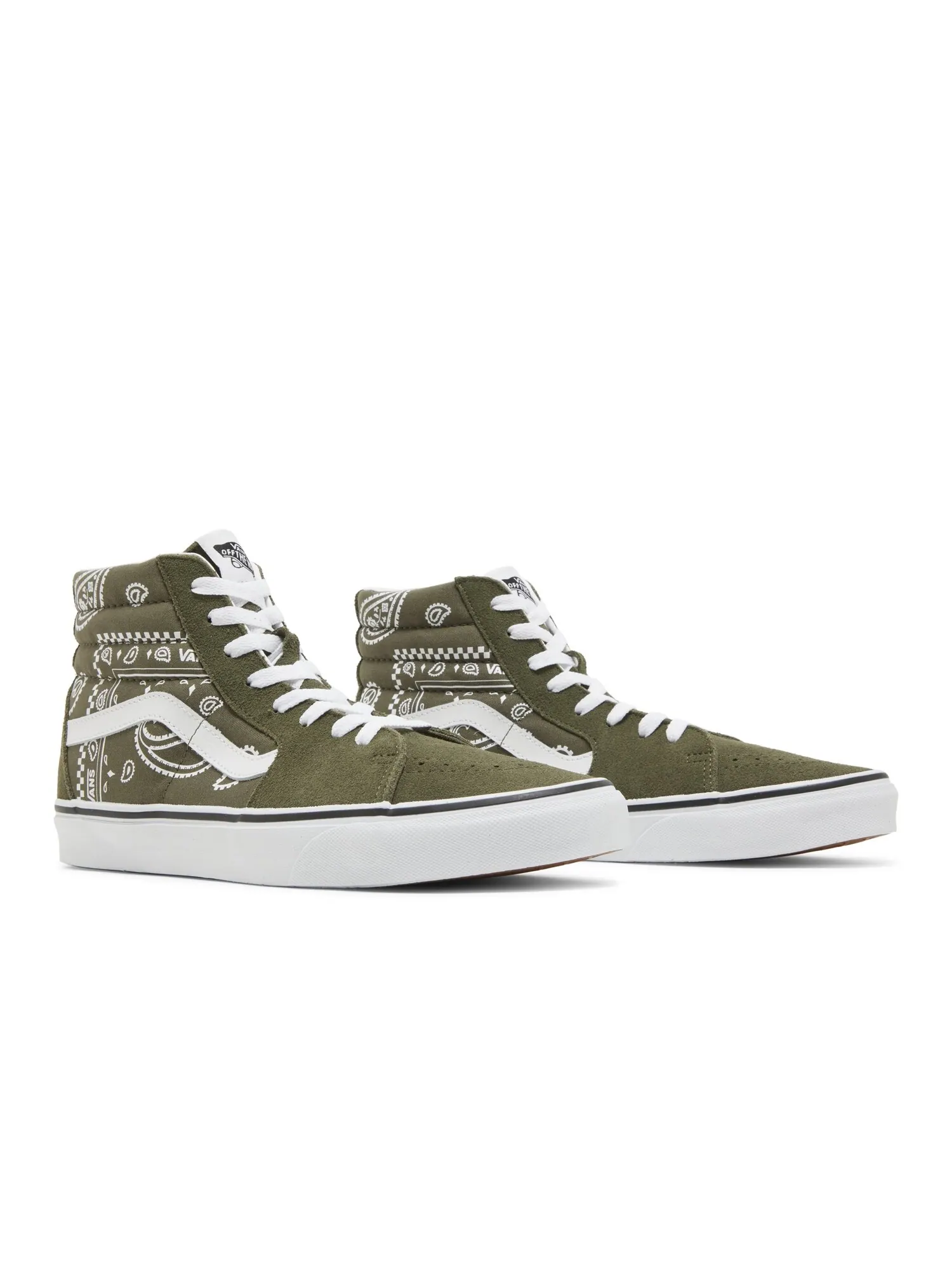 Кроссовки Sk8-Hi Vans — изображение 8 из 8, белый