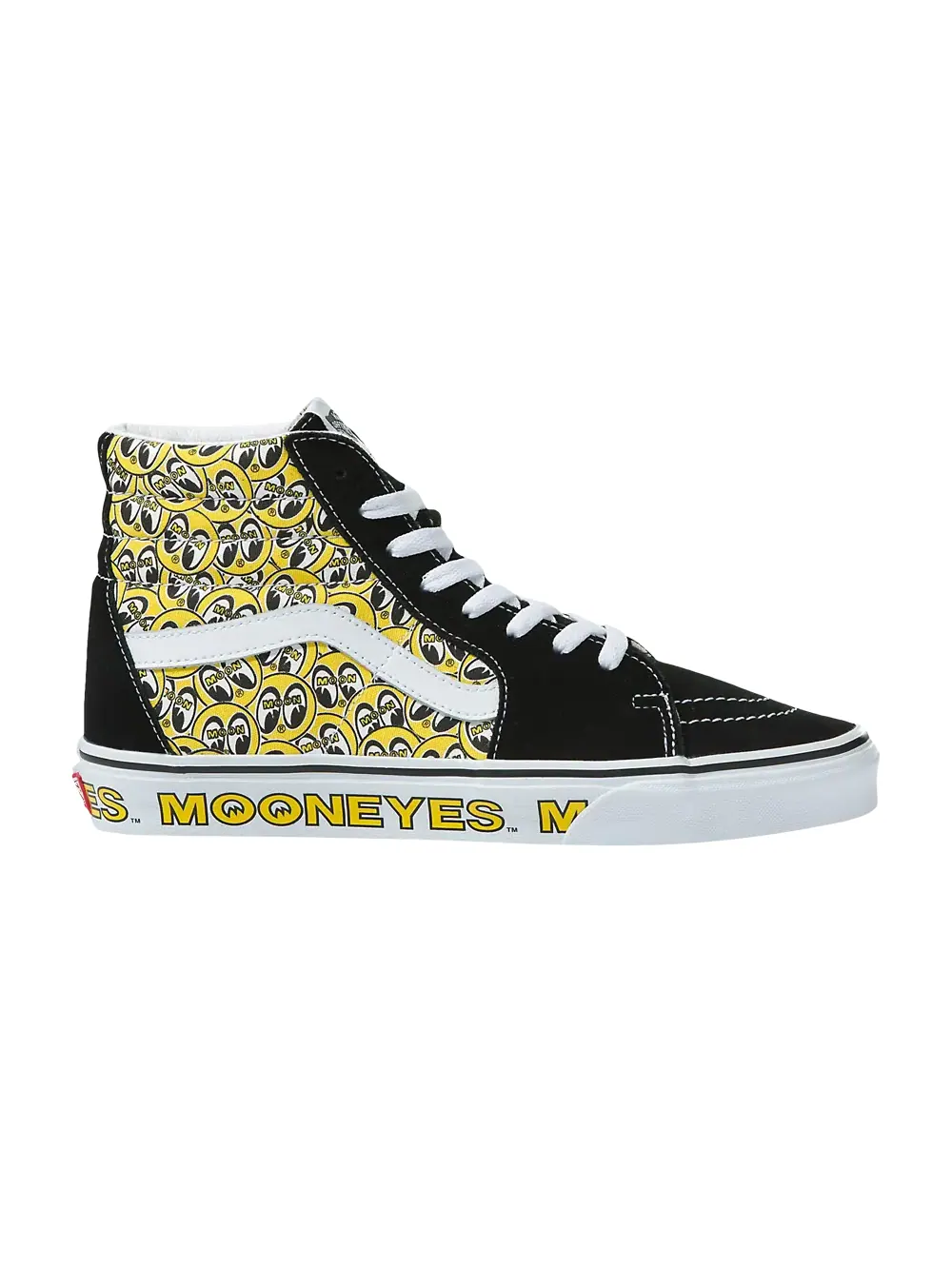 Кроссовки Mooneyes x Sk8-Hi Vans — изображение 1 из 1, черный/желтый