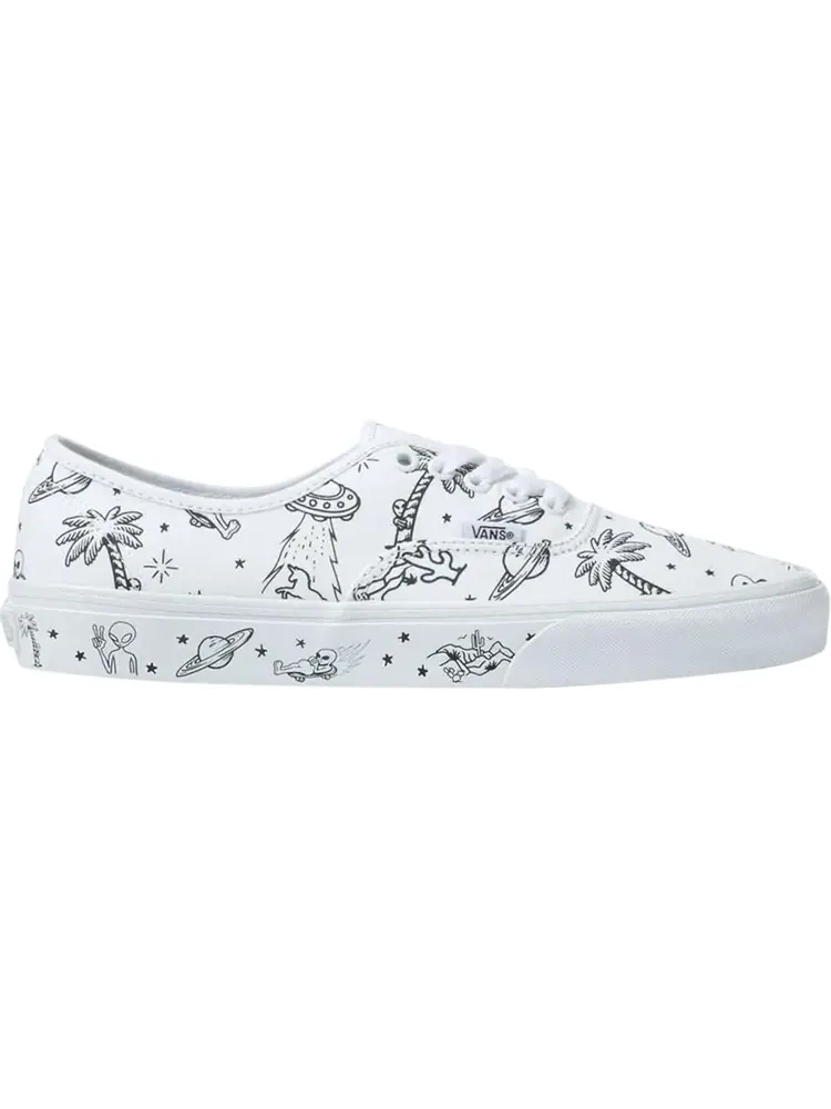 Кеды Vans Authentic Unidentified U-Paint — изображение 1 из 1, белый