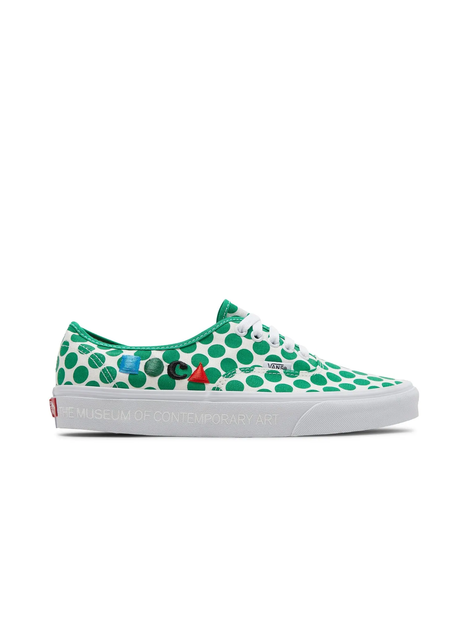 Кроссовки MOCA x Authentic Vans — изображение 1 из 8, зеленый