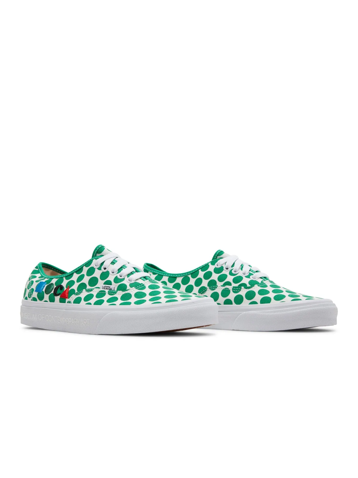 Кроссовки MOCA x Authentic Vans — изображение 8 из 8, зеленый
