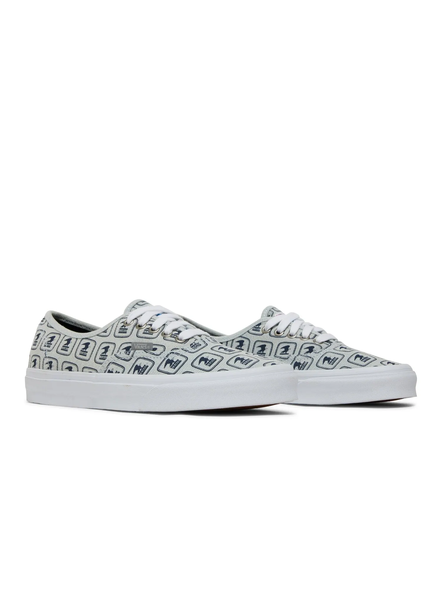 Кроссовки USPS x Authentic Vans — изображение 8 из 8, джинсовый синий/белый
