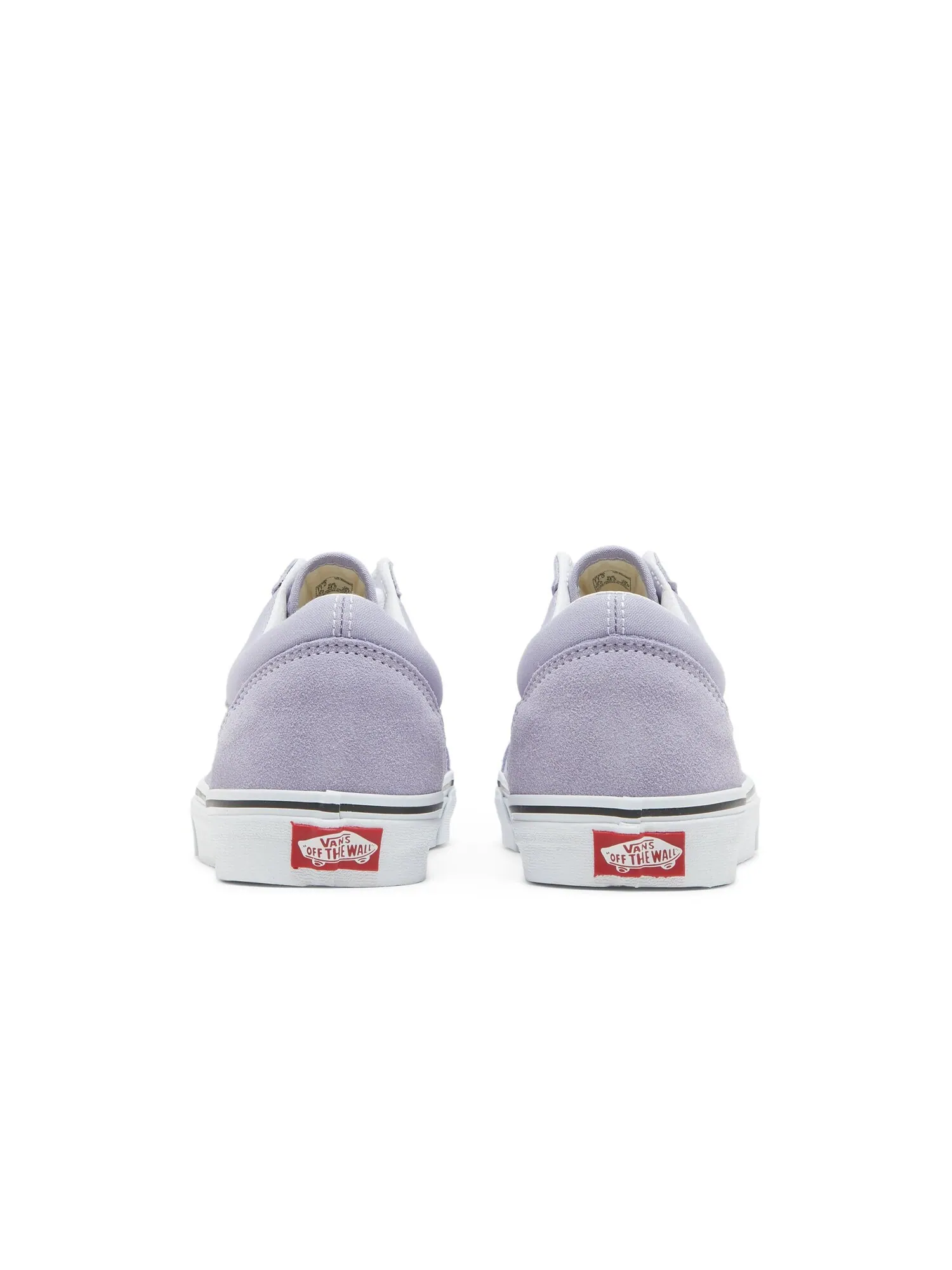 Кроссовки женские Old Skool Vans, сиреневый — изображение 6 из 8, белый