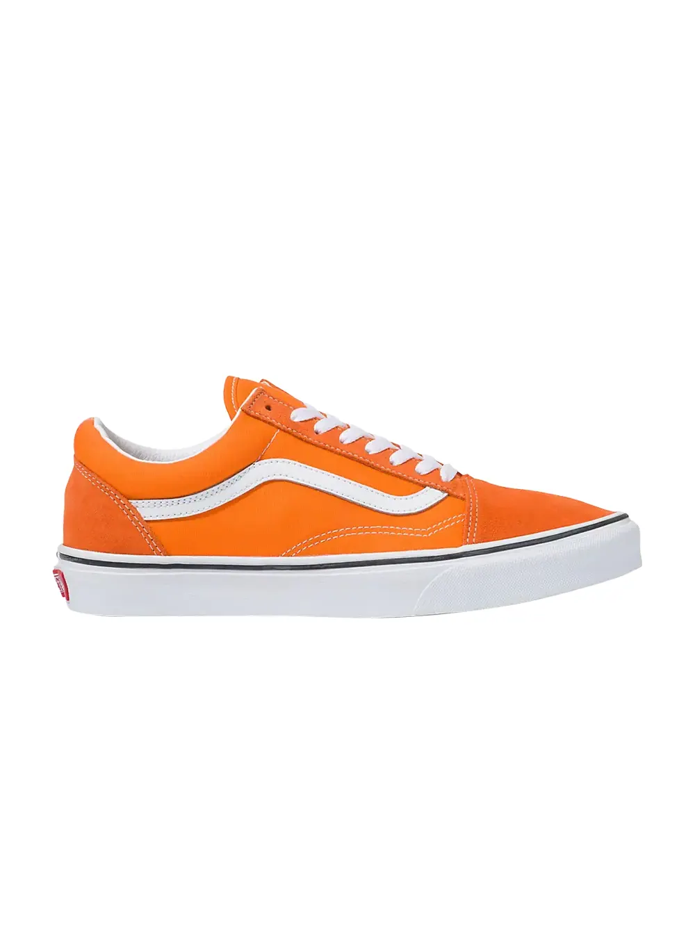 Кроссовки Old Skool Vans женские — изображение 1 из 1, оранжевый/белый