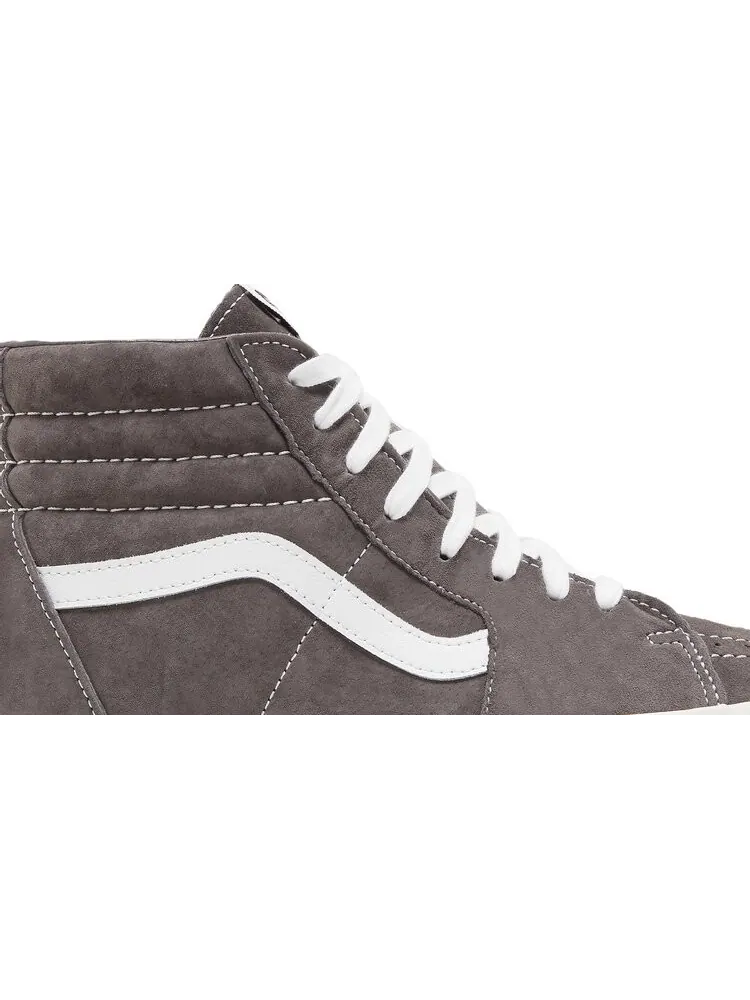 Кеды Vans Sk8-Hi Pig Suede - Rabbit — изображение 2 из 8, серый