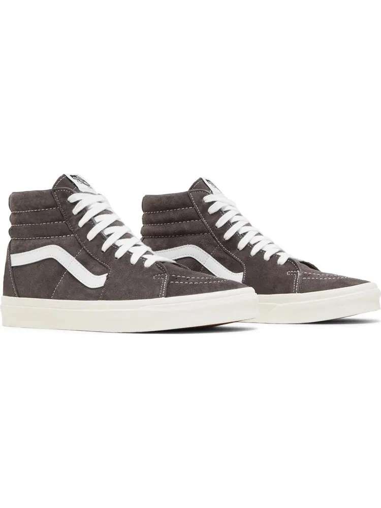 Кеды Vans Sk8-Hi Pig Suede - Rabbit — изображение 8 из 8, серый