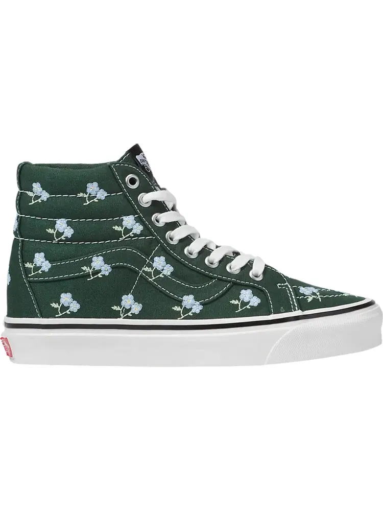 Кеды Vans Sandy Liang x Sk8-Hi 38 DX Floral — изображение 1 из 1, зеленый