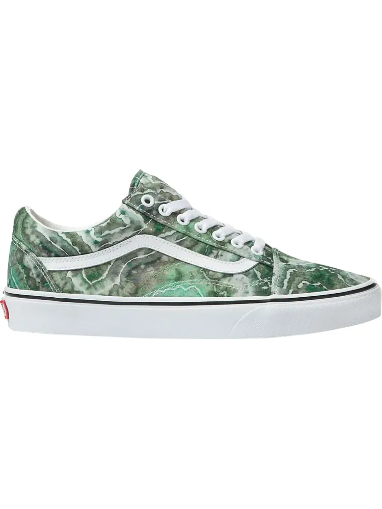 Кеды Vans Old Skool Tie-Dye Green — изображение 1 из 1, зеленый