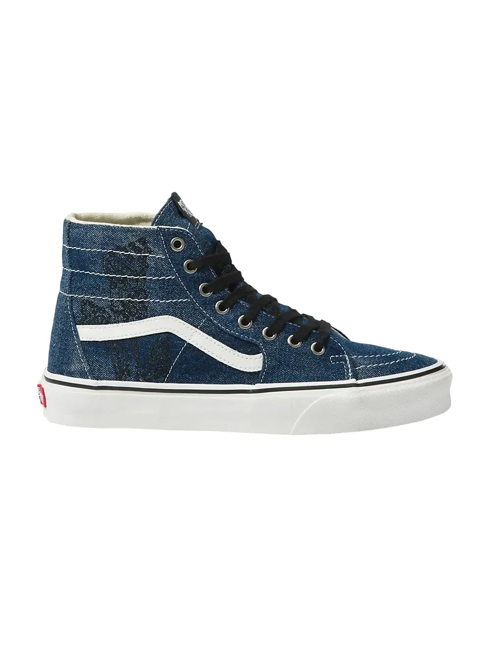 Кроссовки Sk8-Hi Tapered Vans — изображение 1 из 1, темно-синий/белый