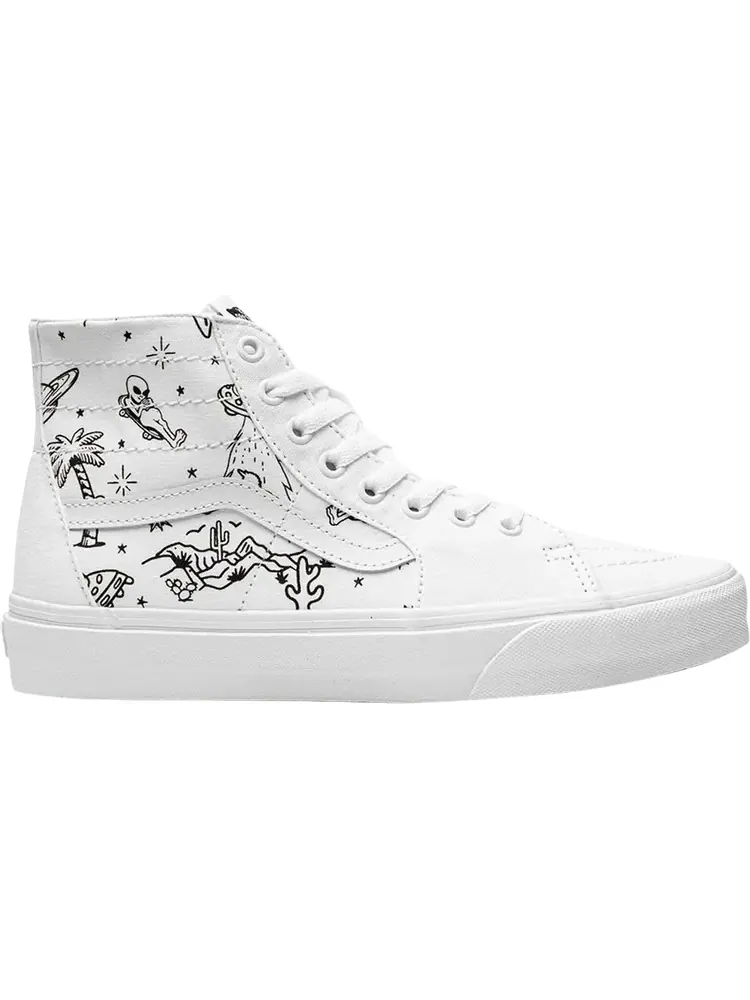 Кеды Vans Sk8-Hi Tapered Unidentified U-Paint — изображение 1 из 1, белый