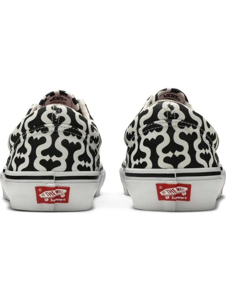 Кеды Vans Supreme x Era Monogram S - Black — изображение 6 из 8, черный