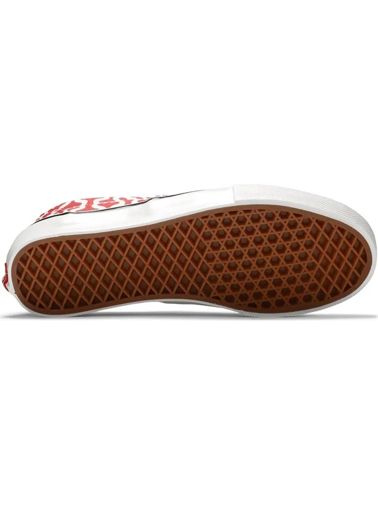 Кеды Vans Supreme x Era Monogram S - Red — изображение 4 из 8, красный