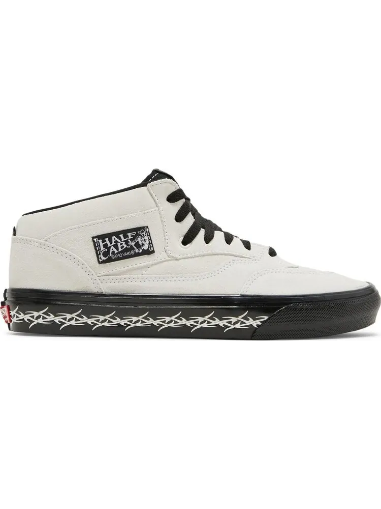 Кеды Vans Supreme x Half Cab Barbed Wire - White — изображение 1 из 8, белый