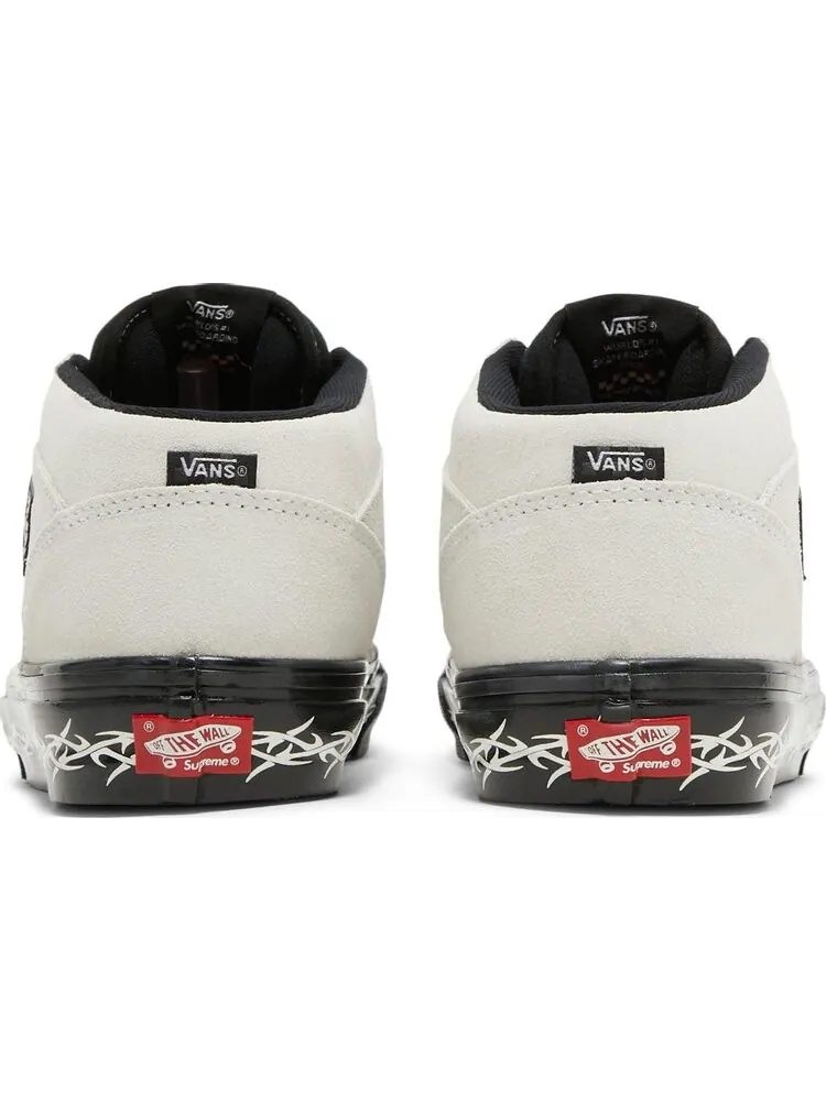 Кеды Vans Supreme x Half Cab Barbed Wire - White — изображение 6 из 8, белый