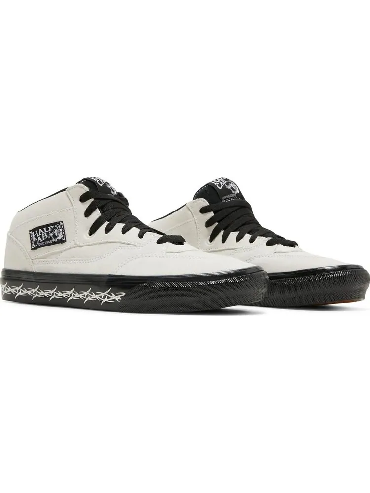 Кеды Vans Supreme x Half Cab Barbed Wire - White — изображение 8 из 8, белый