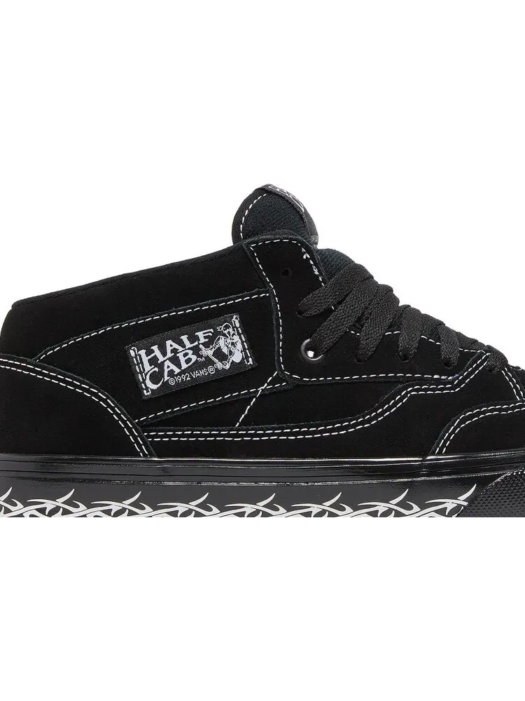 Кеды Vans Supreme x Half Cab Barbed Wire - Black — изображение 2 из 8, черный