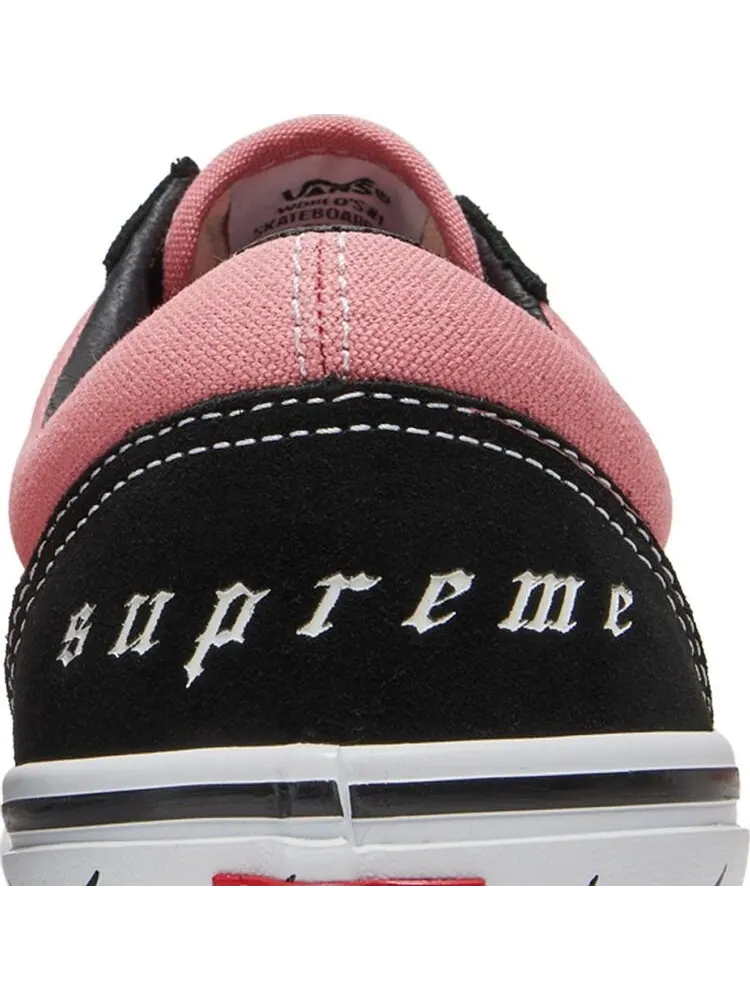 Кеды Vans Supreme x Old Skool Barbed Wire - Pink — изображение 7 из 8, розовый
