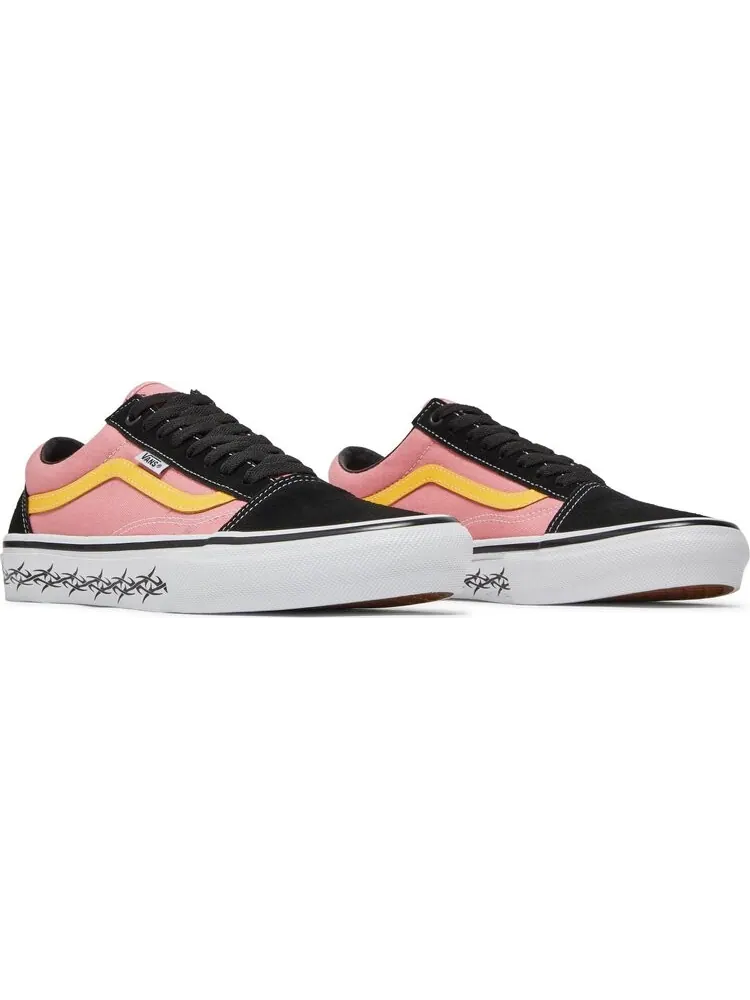 Кеды Vans Supreme x Old Skool Barbed Wire - Pink — изображение 8 из 8, розовый
