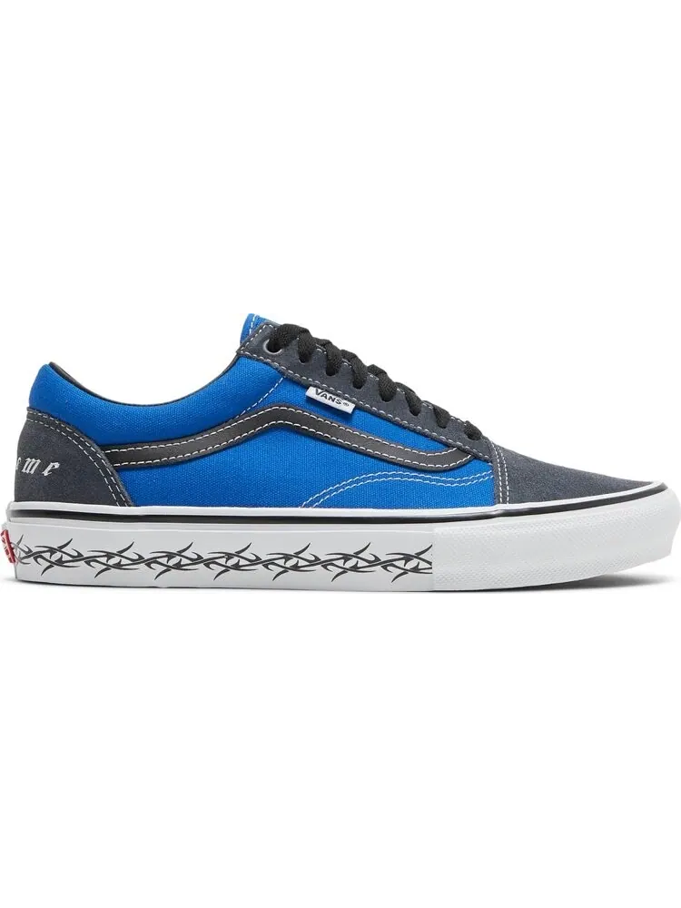 Кеды Vans Supreme x Old Skool Barbed Wire - Royal — изображение 1 из 8, синий