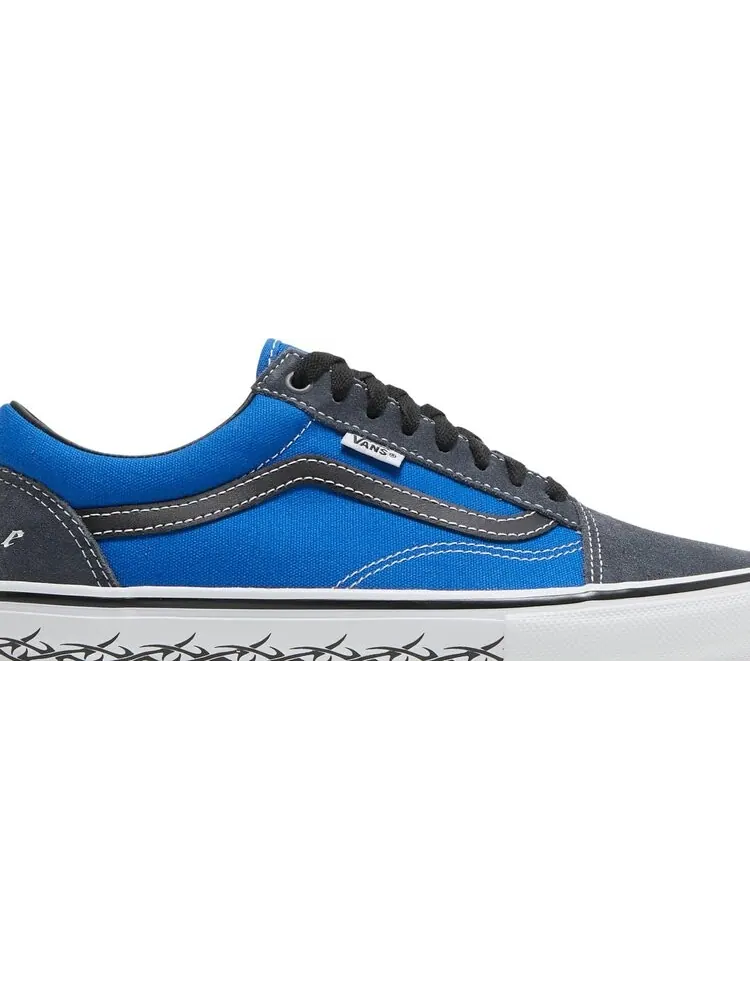 Кеды Vans Supreme x Old Skool Barbed Wire - Royal — изображение 2 из 8, синий