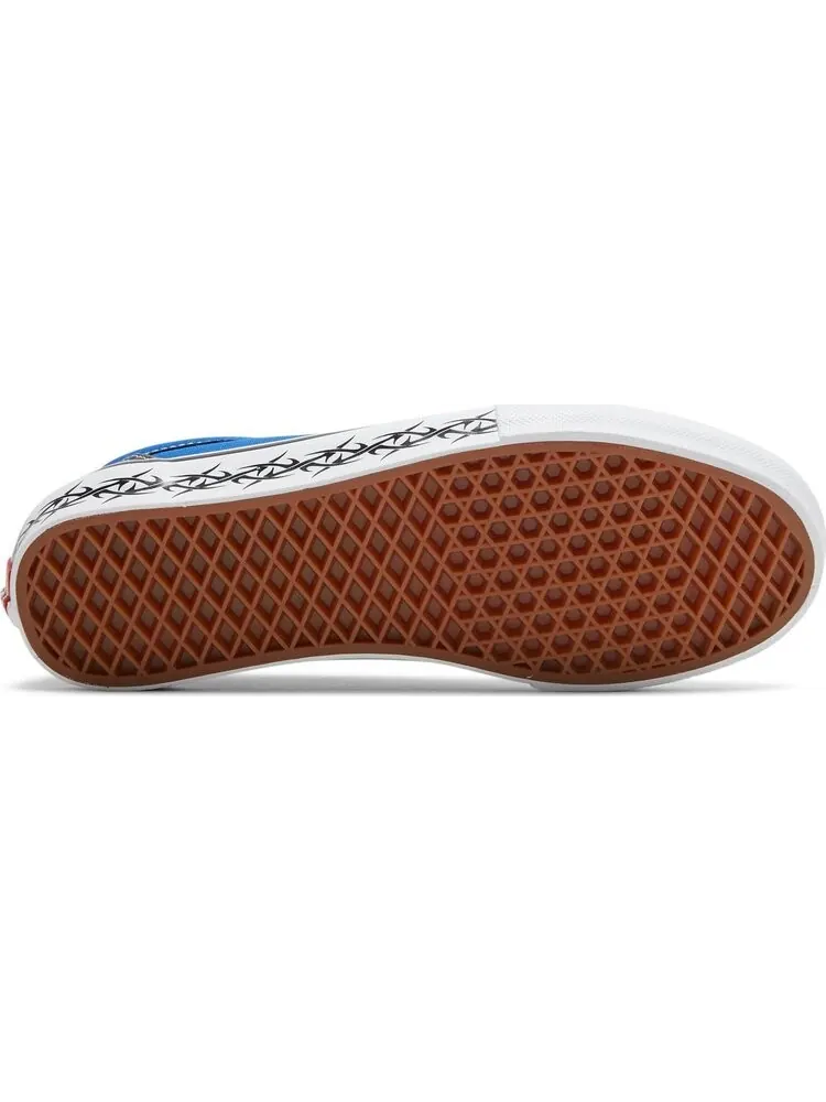 Кеды Vans Supreme x Old Skool Barbed Wire - Royal — изображение 4 из 8, синий