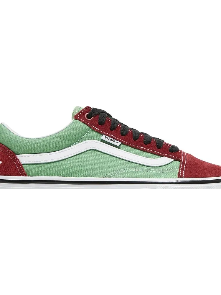 Кеды Vans Supreme x Old Skool Barbed Wire - Green — изображение 2 из 8, зеленый