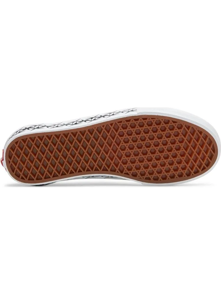 Кеды Vans Supreme x Old Skool Barbed Wire - Green — изображение 4 из 8, зеленый