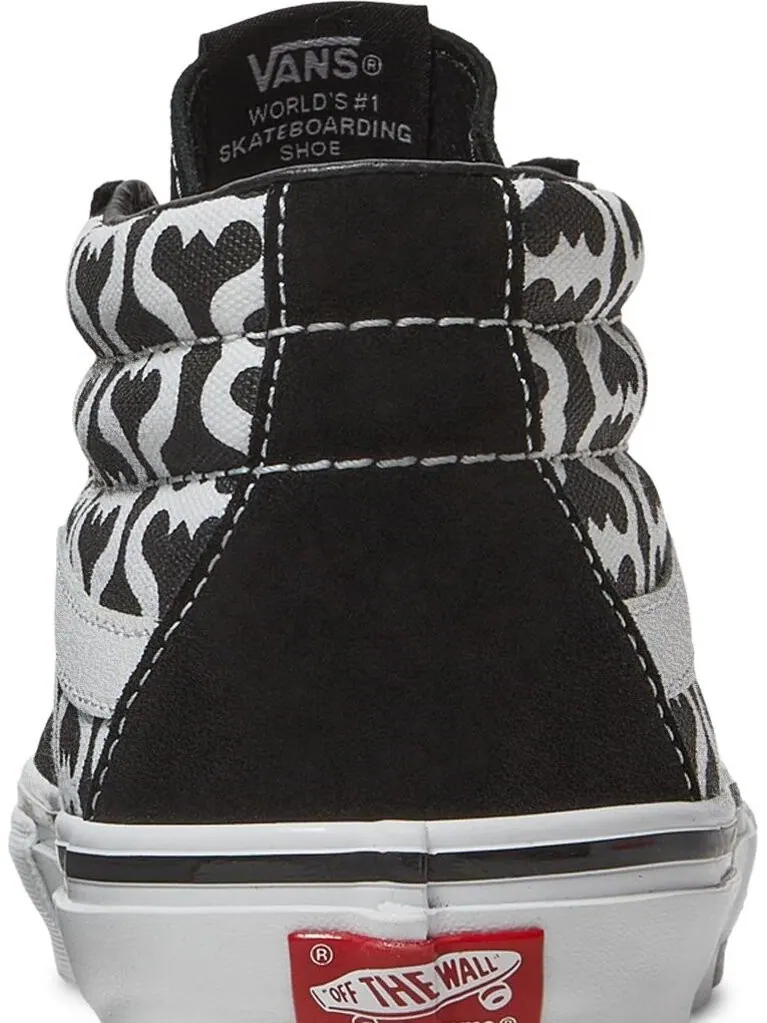 Кеды Vans Supreme x Grosso Mid Monogram S - Black — изображение 7 из 8, черный