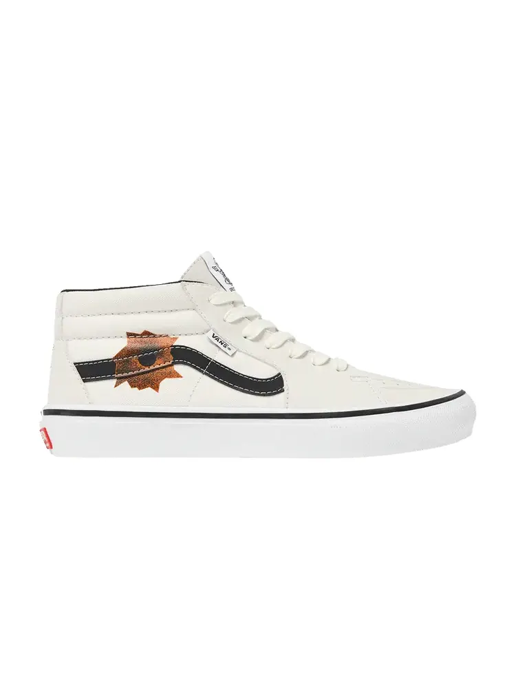 Кроссовки Supreme x Nate Lowman x Skate Grosso Mid 'Cream' — изображение 1 из 1, бежевый