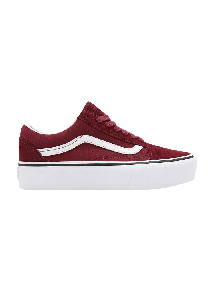 Кроссовки Vans Old Skool Platform — изображение 1 из 1, красный