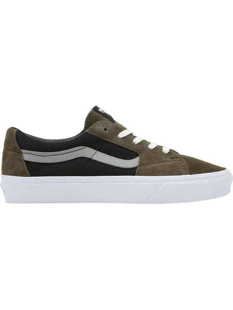 Кроссовки Sk8-Low '2-Tone - Olive Black' — изображение 1 из 1, зеленый